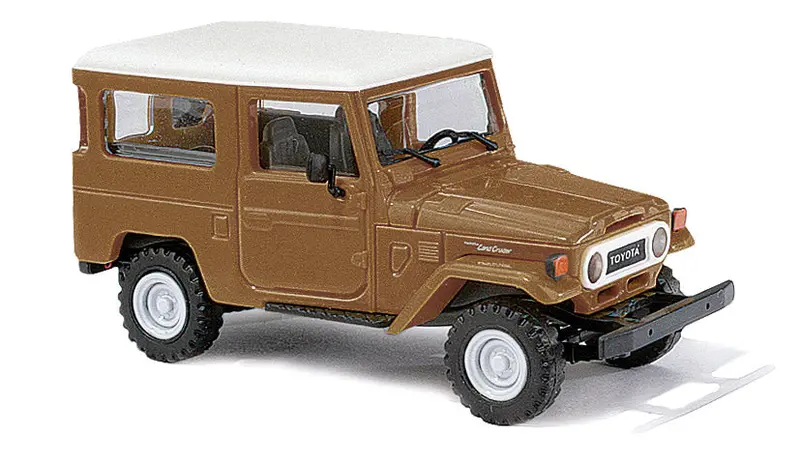 189-43035 - Toyota Land Cruiser J4 - Brown (Ho Scale) 1