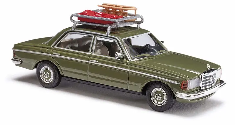 189-46865 - Mercedes Benz W123 With Roof Rack (Ho Scale) 1
