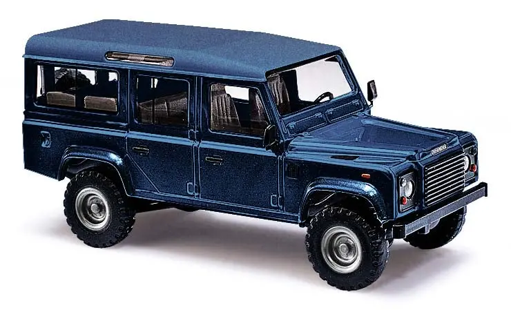 189-50352 - 1983 Land Rover Defender - Metallic Blue (Ho Scale) 1