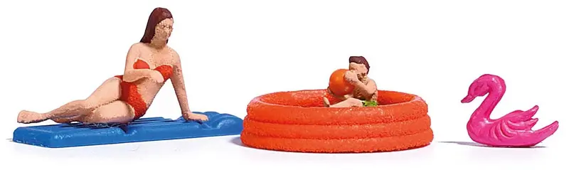 189-7862 - Paddling Pool Set (Ho Scale) 1