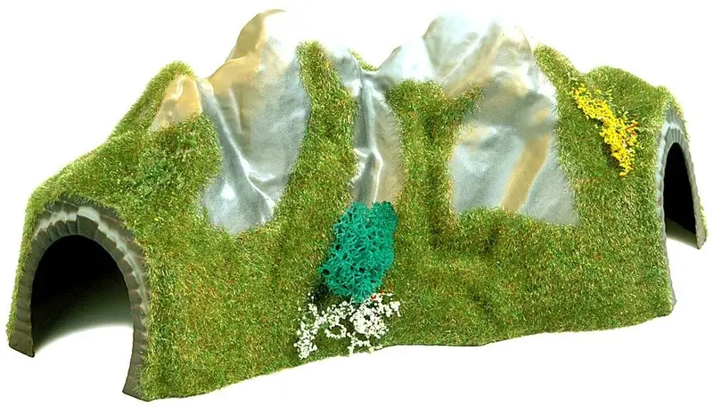 189-8002 - Small Curved Tunnel - Single Track (N Scale) 1