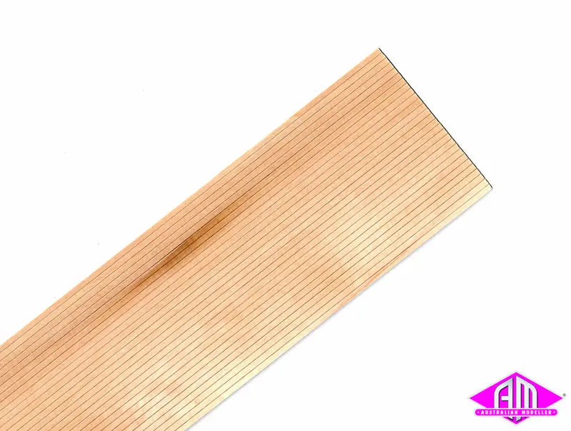 18Scr132p - Scribe Sheathing - 1/8" Spacing - 1/32" X 11" (2Pc) 1