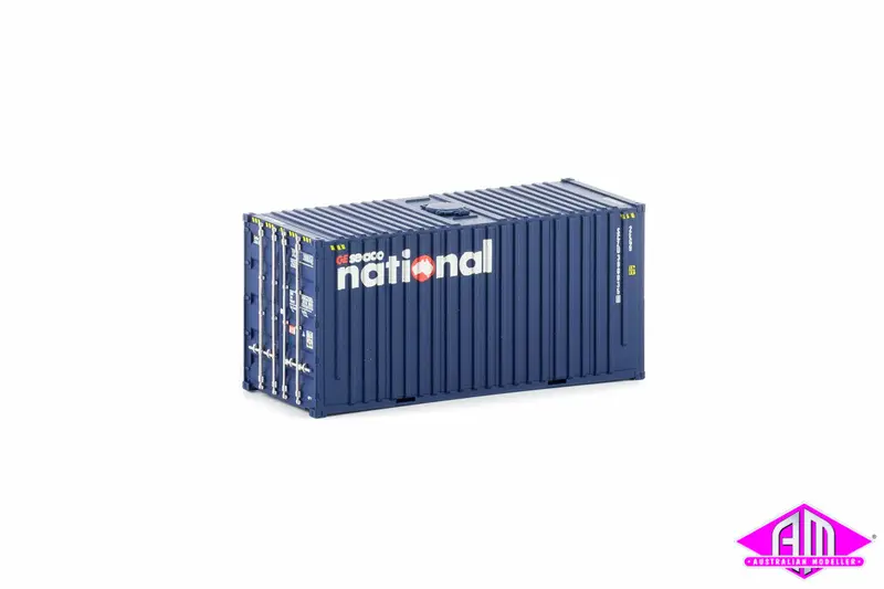 20 Foot Hi-Cube Container Geseaco National With Roof Hatch Twin Pack Con-4 1