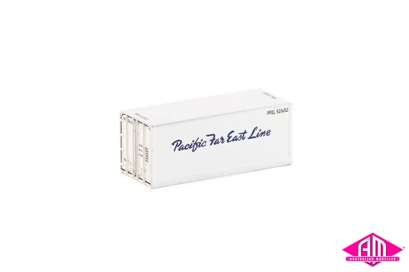 20 Foot Refrigerated Container Pacific Far East Line Twin Pack Con-200 1