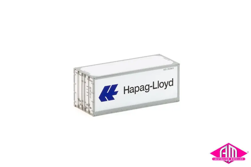 20 Foot Smooth Side Container Hapag-Lloyd V2 Twin Pack Con-173 1