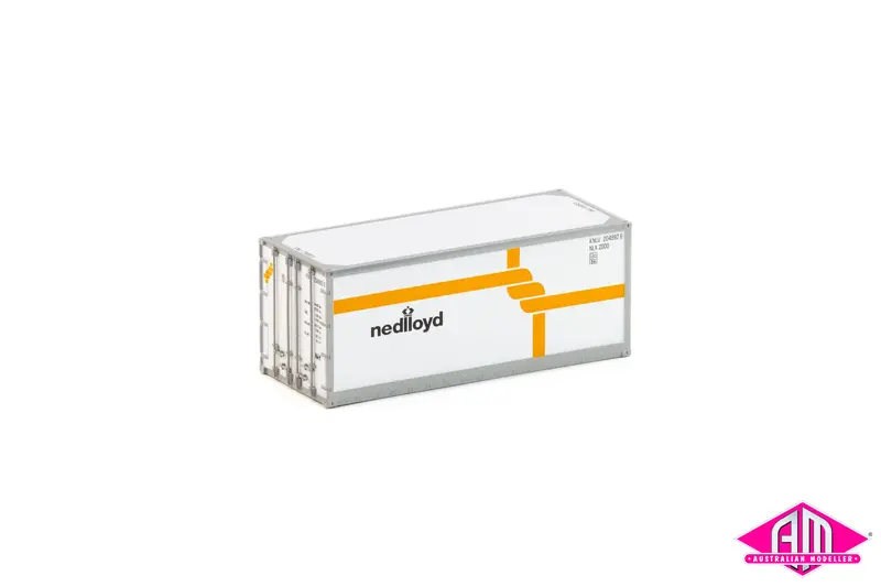 20 Foot Smooth Side Container Nedlloyd V1 Twin Pack Con-175 1