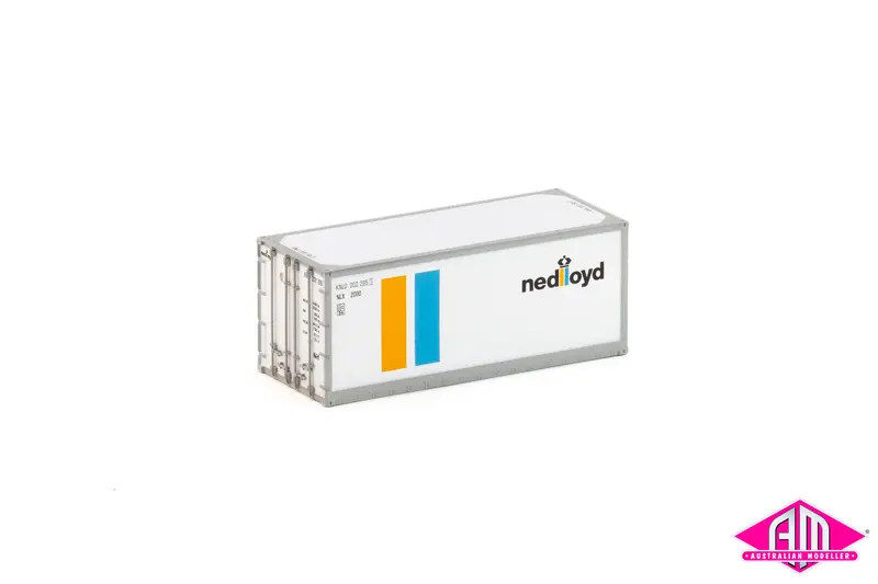 20 Foot Smooth Side Container Nedlloyd V2 Twin Pack Con-176 1