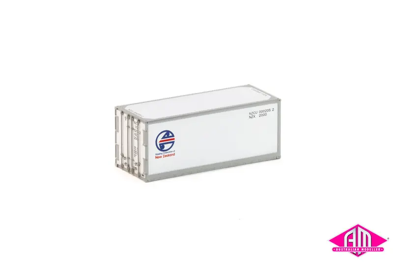 20 Foot Smooth Side Container Shipping Corporation Of New Zealand Twin Pack Con-181 1