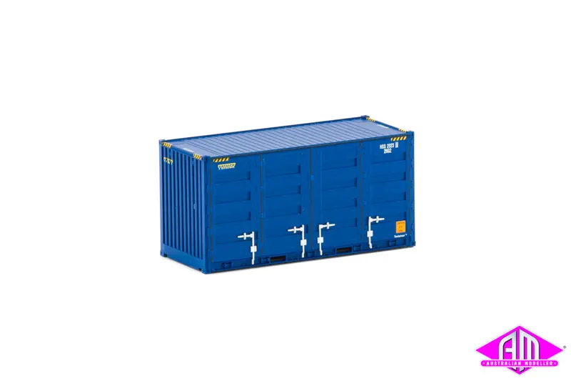 20' Side Door Container Patrick Blue Twin Pack Con-118 1