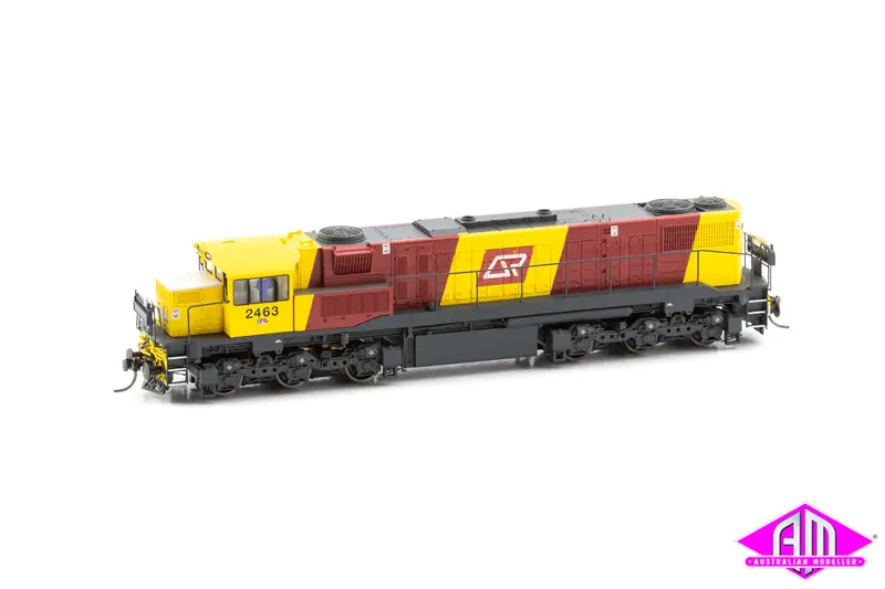 2400 Class Locomotive,  Q24/03 | Qr Broncos | #2463 | 1990S (16.5Mm) 1