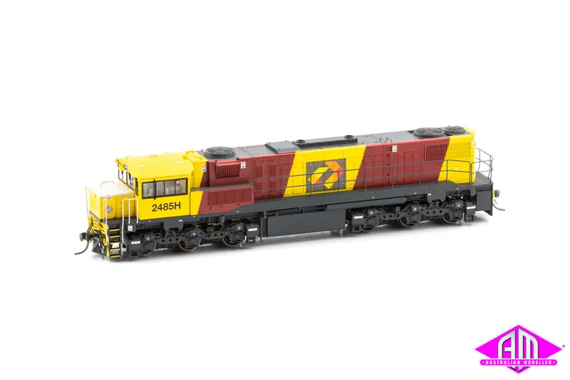 2400 Class Locomotive,  Q24/10 | Broncos Aurizon Logo | #2485H | 2010+ (16.5Mm) 1
