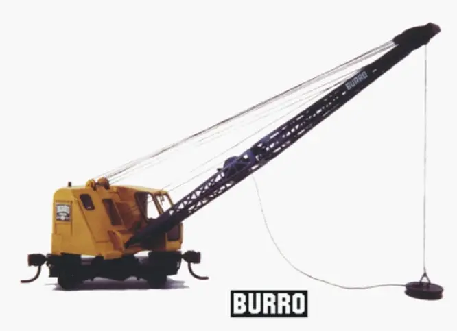 247-7057 - Burro Model 30 Crane Kit (Ho Scale) 1