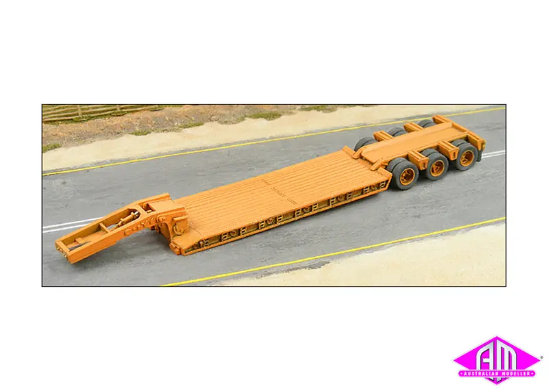 284-62001 - 50 Ton Low Boy Trailer Unpainted Kit (Ho Scale) 1