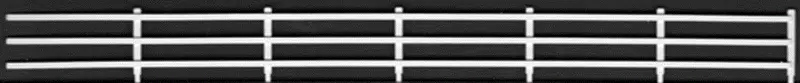 293-8280 - 4' 3 Rail Wood Fence (Ho Scale) 1