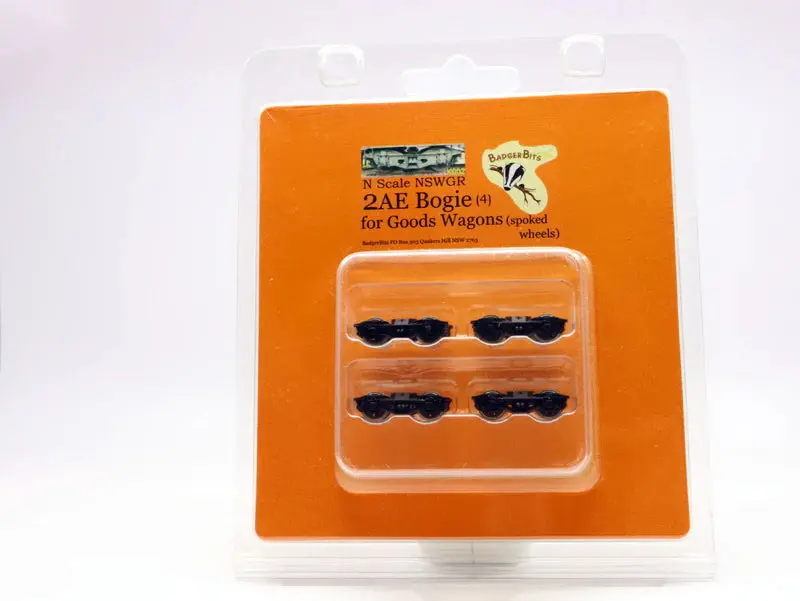 2Ae Bogies 2 Pairs (N Scale) 1