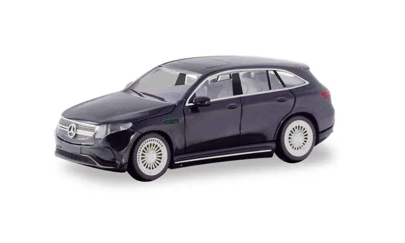 326-420426B - Mercedes Electric Suv - Black (Ho Scale) 1
