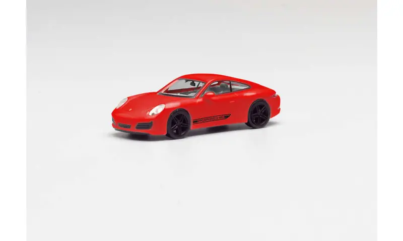 326-420563 - Porsche 911 Carrera 4S Red (Ho Scale) 1