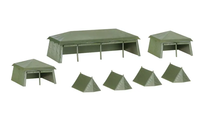 326-745826 - Military Tents Kit 7Pc (Ho Scale) 1