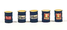 361-512 - Custom Barrels - Blue Feed & Seed (Ho Scale) 1
