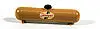 361-731 - Custom Large Propane Tank - Mustard Yellow (Ho Scale) 1