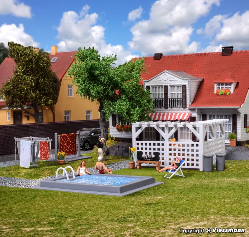 38148 - Garden & Terrace Accessories Kit (Ho Scale) 1