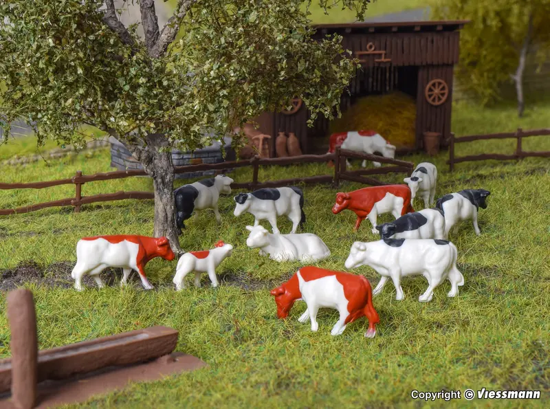 38152 - Cows - 12Pc (Ho Scale) 1