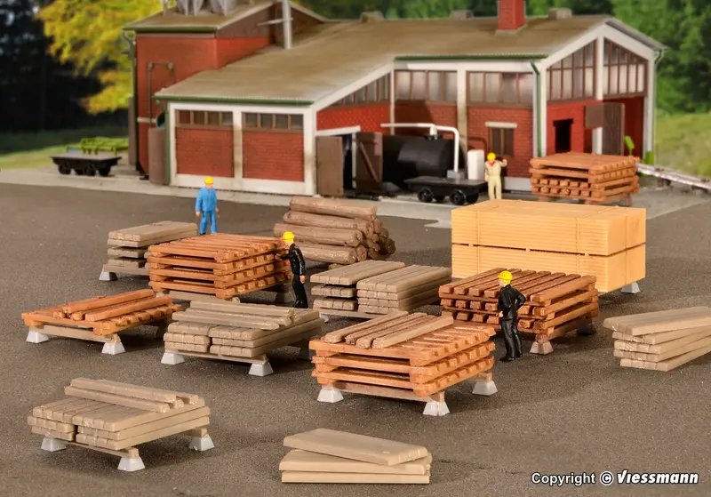 38607 - Sawn Timber Deco Set (Ho Scale) 1