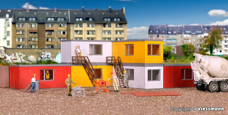 38627 - Building Containers - 6Pc (Ho Scale) 1