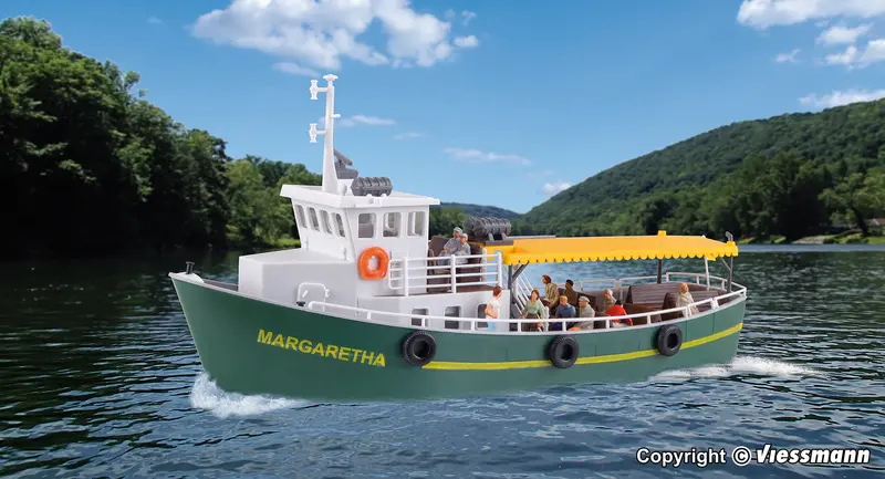39158 - Passenger Boat Kit (Ho Scale) 1