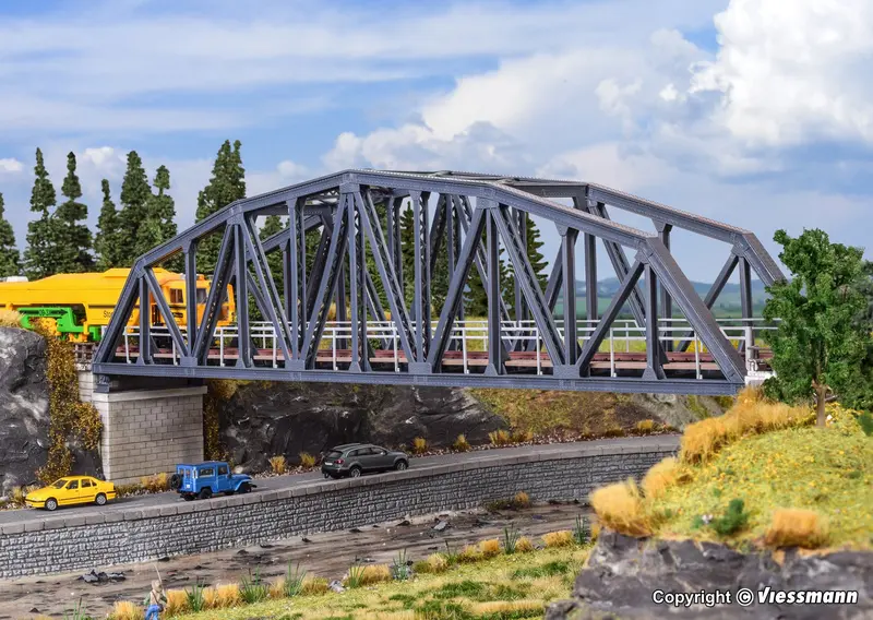 39700 - Steel Arch Bridge Kit - Single Track (Ho Scale) 1