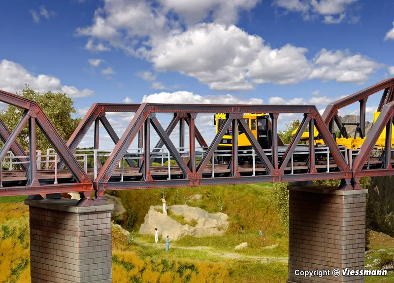 39701 - Steel Truss Bridge - Single Track (Ho Scale) 1