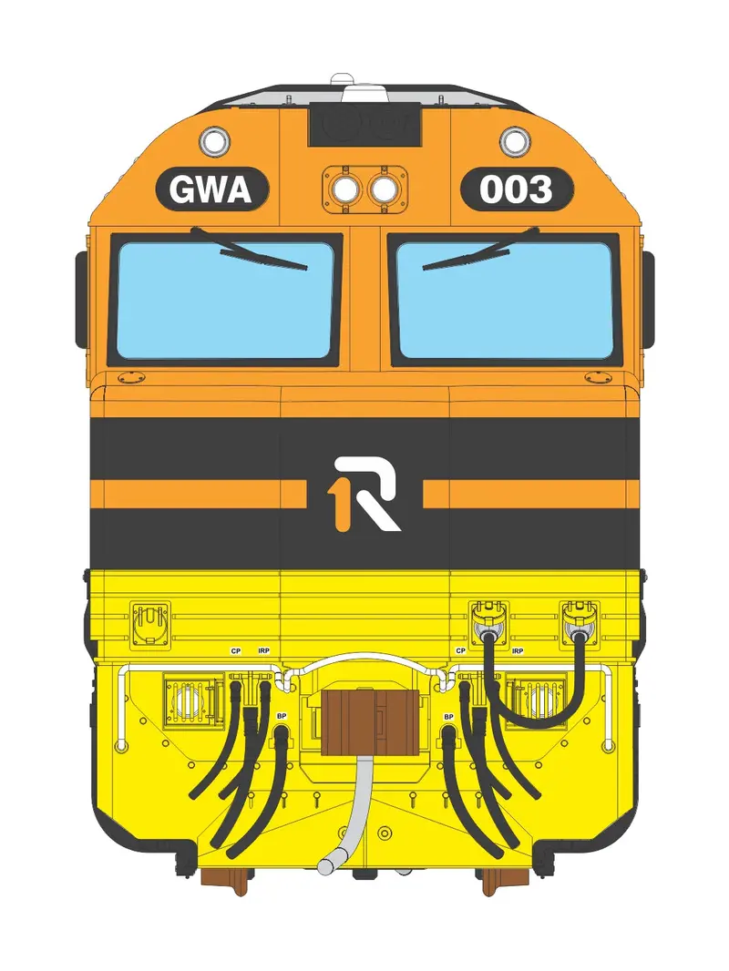 3D Wall Art Gt46c-Ace Class Gwa003 One Rail (1:8 Scale) La-29 1