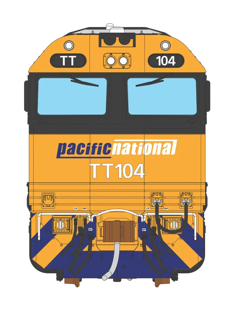 3D Wall Art Gt46c-Ace Class Tt104 Pacific National (1:8 Scale) La-21 1