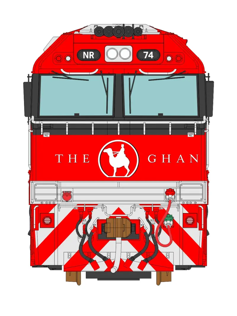 3D Wall Art Nr Class Nr74 Tha Ghan Mk1 (1:8 Scale) La-9 1