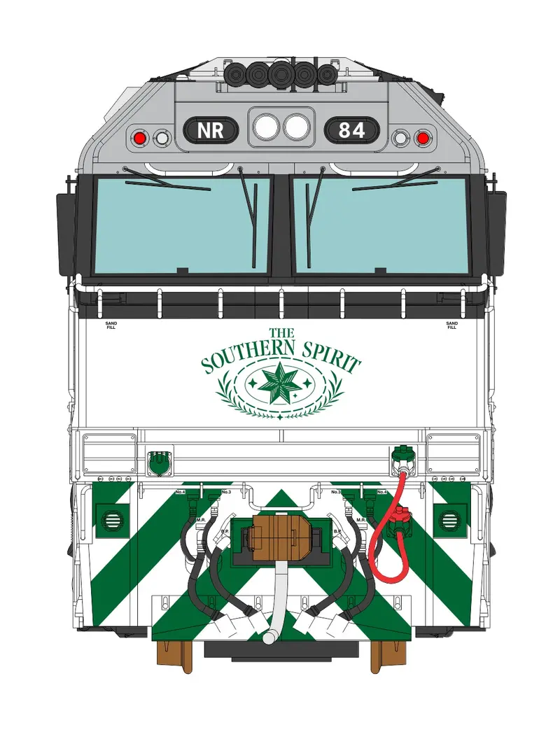 3D Wall Art Nr Class Nr84 Southern Spirit (1:8 Scale) La-16 1