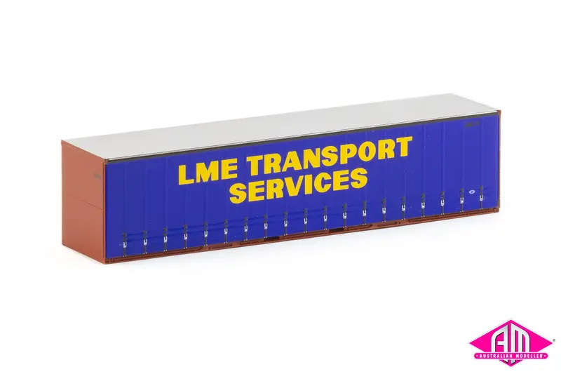 40' Curtain Side Container Lme Transport Twin Pack 40Cs-39 1