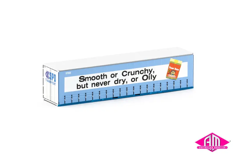 40' Curtain Side Container Peanut Butter Twin Pack 40Cs-28 1