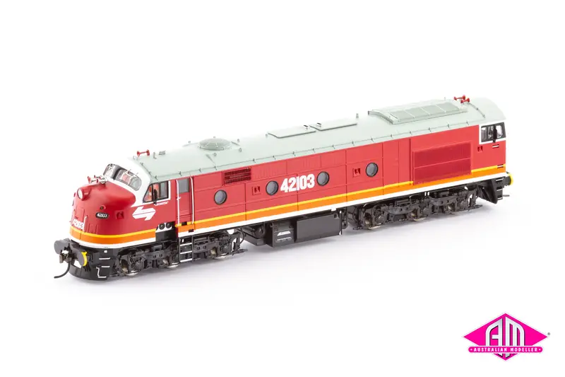 421 Class Locomotive 42103 Candy, Restored "Chumster" (421-30) Ho Scale 1