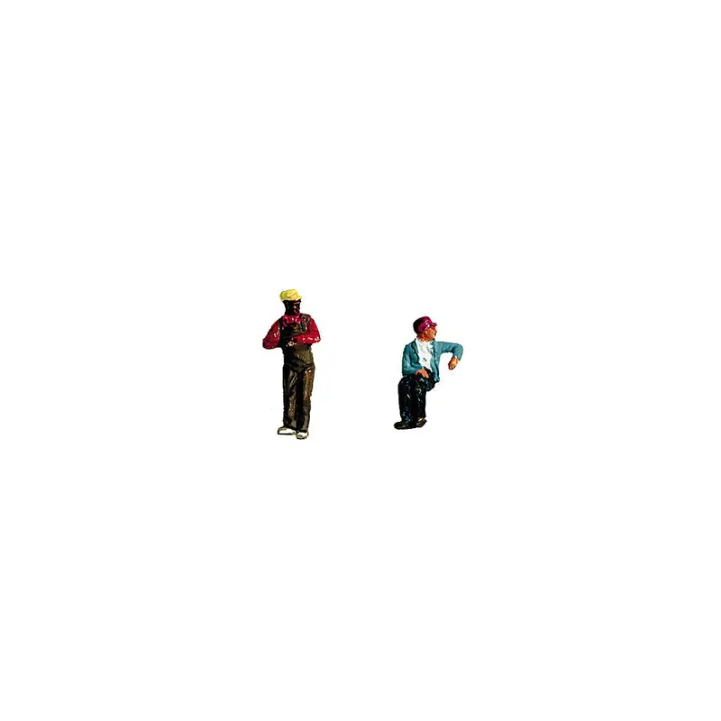 430-7009 - Diesel Engineer & Fireman Slouched 2Pc (Ho Scale) 1