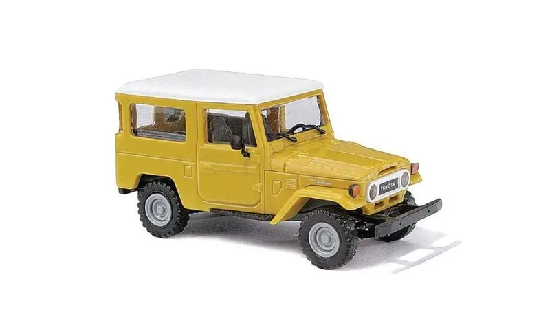 43034 - Toyota Land Cruiser J4 - Yellow (Ho Scale) 1