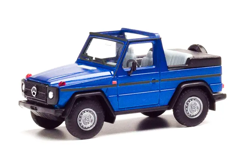 430845 - Mercedes-Benz - G Class Convertible - Light Blue Metallic (Ho Scale) 1