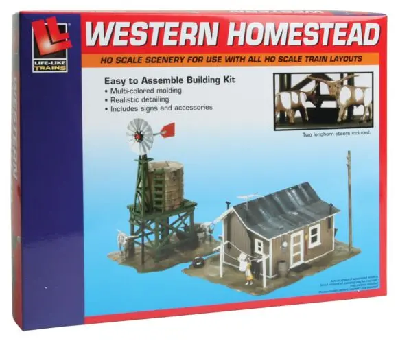433-1338 - Western Homestead Kit (Ho Scale) 1