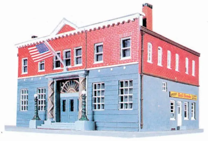 433-1382 - Woodlawn Police Station (Ho Scale) 1