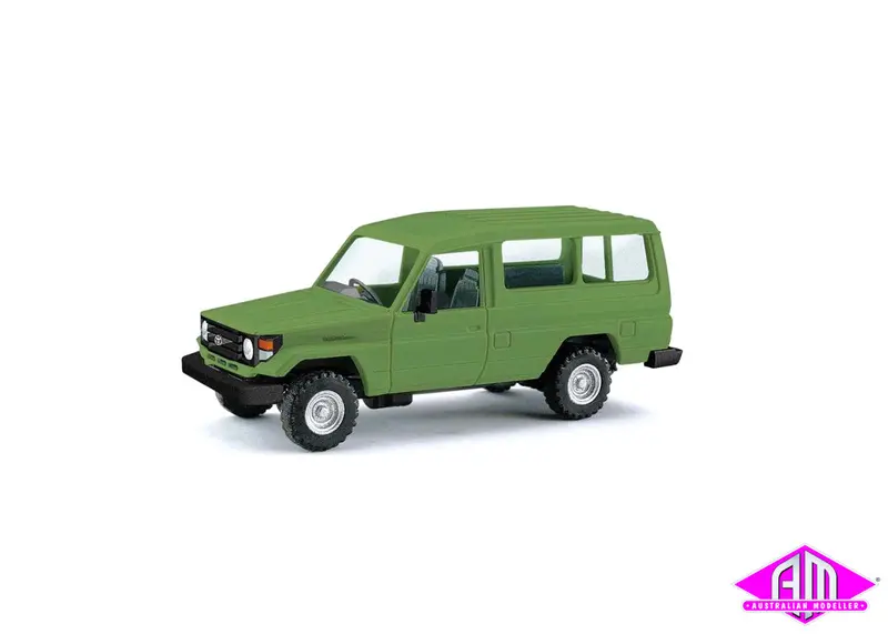 43556 - Toyota Land Cruiser - Hzj 78 Green (Ho Scale) 1