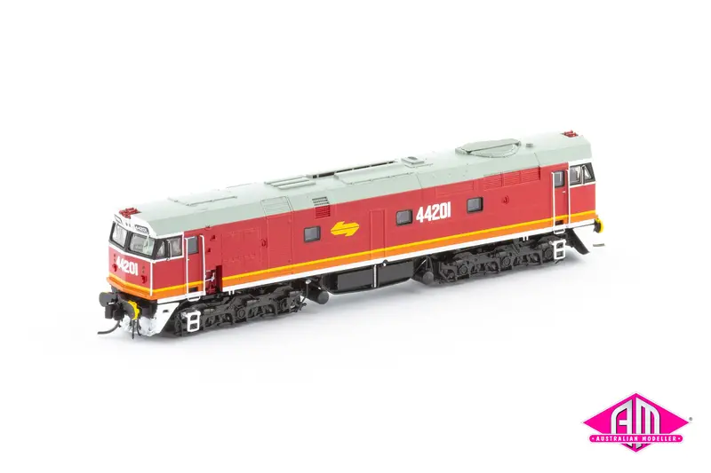 442 Class Locomotive 44201 Candy With Yellow L7 (N442-7) N-Scale 1