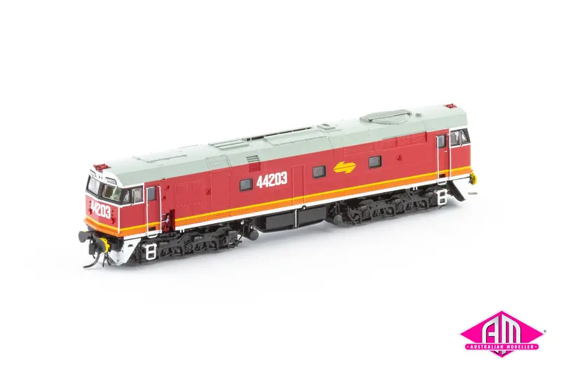 442 Class Locomotive 44203 Candy With Yellow L7 (N442-8) N-Scale 1