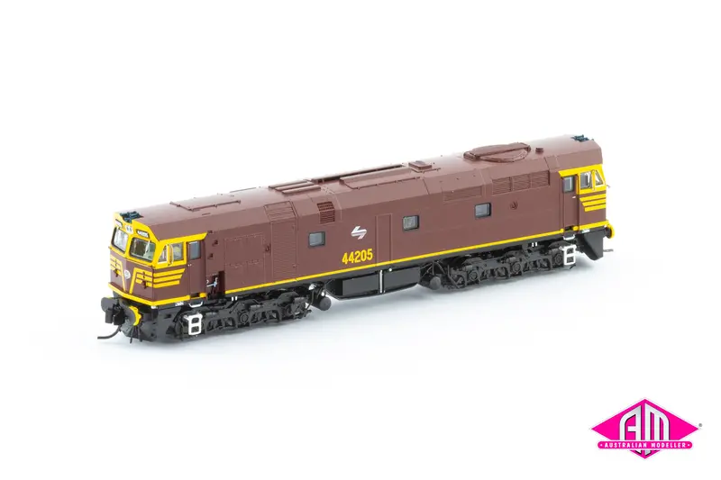 442 Class Locomotive 44205 Indian Red With White L7 (N442-3) N-Scale 1