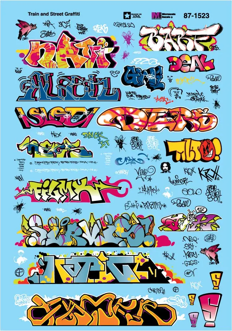 460-871523 - Modern Graffiti (Ho Scale) 1