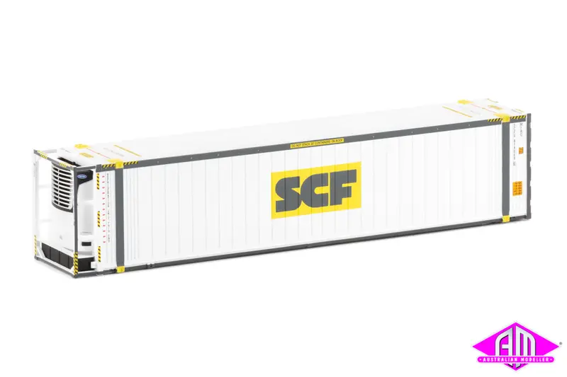 46'6" Reefer Container Scf V3 Large Yellow/Black Logo Twin Pack Con-91 1