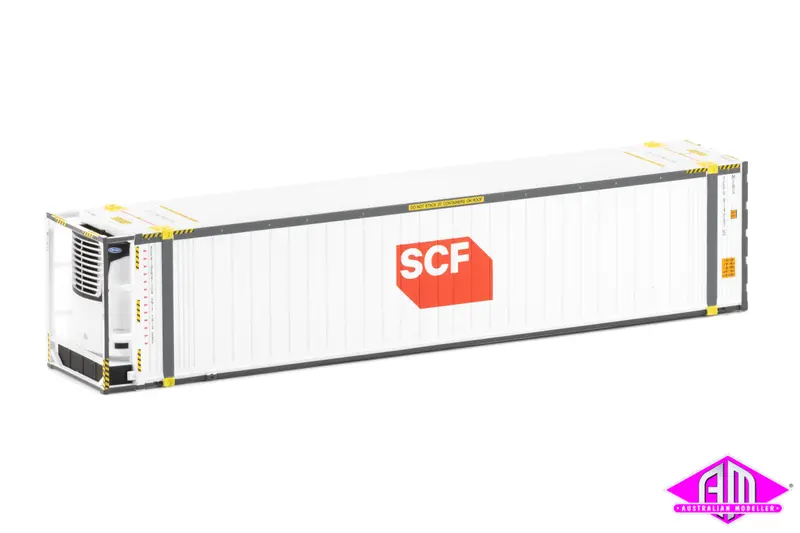 46'6" Reefer Container Scf V4 Medium Red/White Logo Twin Pack Con-92 1
